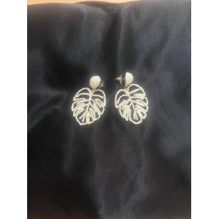 Pendientes Hojas