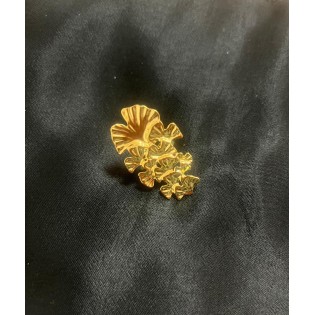 Anillo Hojas Doradas